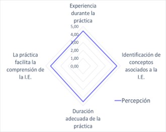 Percepción de la práctica gamificada